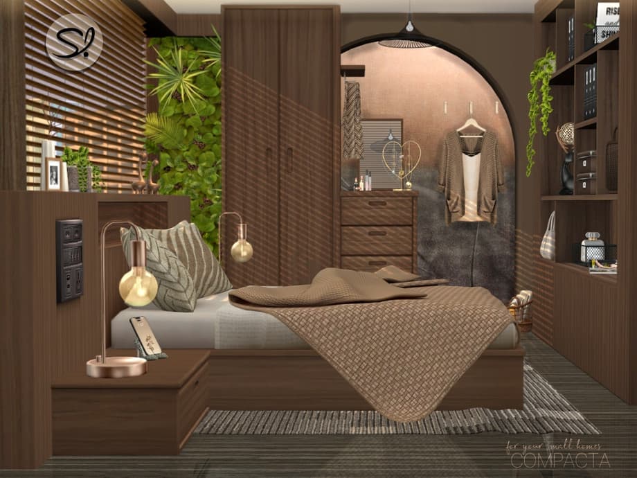 Галерея мода Набор для спальни Compacta Bedroom #1